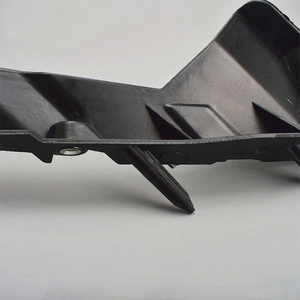 Kit de soportes de parachoques delantero de alta calidad para 2015-2021 para Dodge Charger plástico con recortes de luz antiniebla protección de carrocería trasera - Product Image 3