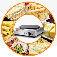Machine électrique industrielle de crêpe, w