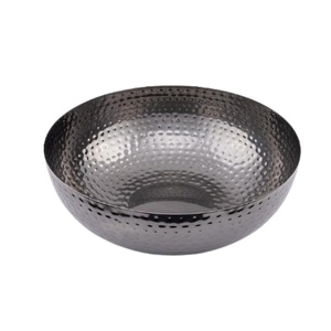 Cuencos Decorativos de Lujo para Chocolate, Bañados en Oro, Diseño Martillado, Cuenco para Servir Frutas, Hecho a Mano, Forma Redonda, Cuenco Metálico para Bodas - Product Image 3