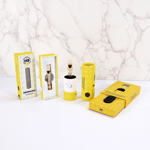 HEMPACKA Custom Rigid Box Packaging Logo Printed Cardboard Empty Insert Cartridges Box