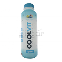 Modèle de bouteille d'eau gonflable géante personnalisée en tissu Oxford PVC avec ventilateur intégré et impression UV