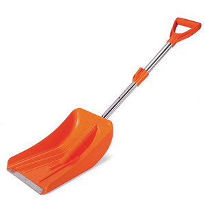 Pelle à neige en plastique de 90 cm de longueur avec manche long et lame en aluminium - Product Image 1
