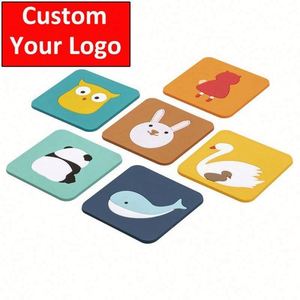 Customizable Logo Anti-slip Best-selling Woven Catering Muslim Oval Silicone Coaster Anti-Scald Promotional Tea Coaster - Product Image 4