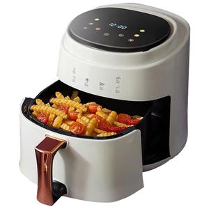 Wholesale Oil Free Stainless Steel Square Modern <b>Digital</b> <b>Air</b> <b>Fryer</b> 6-8L Capacity Household Use - Product Image 1
