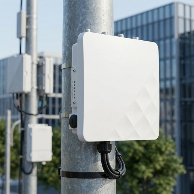 3000Mbps Outdoor Wireless AP 10/100/1000M Access Point Long Range 500m Omnidirectional with Cloud Service