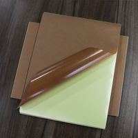 Feuille de papier autocollant vinyle imprimable et mate adhésive personnalisée étanche A3 A4 brillante compatible avec les imprimantes à jet d'encre et les imprimantes laser