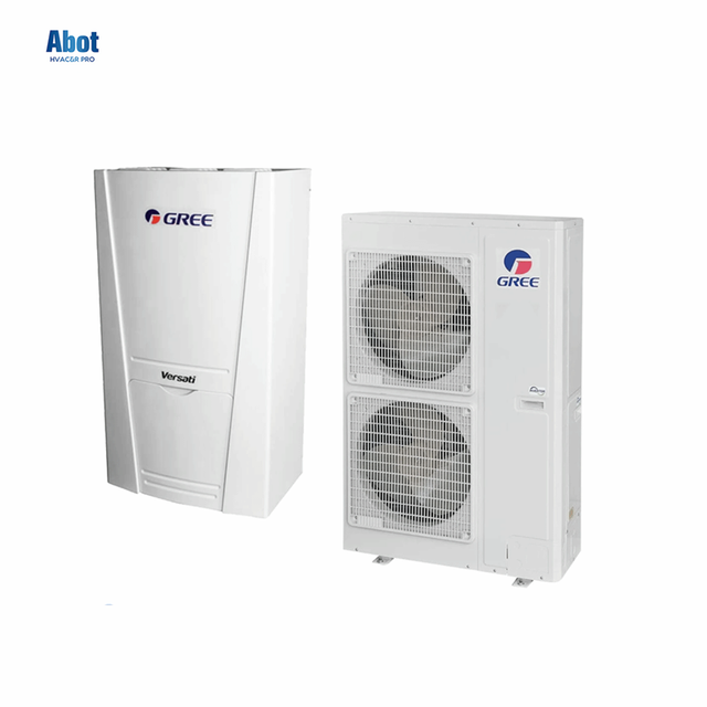 Heat pump air conditioner with energy rating labelSEER 14- SEER18