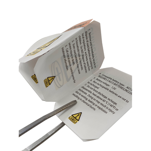 Autocollant de logo multicouche personnalisé adhésif étiquettes de révélation de pelage en <span class=keywords><strong>vinyle</strong></span> <span class=keywords><strong>expansé</strong></span> - Product Image 3