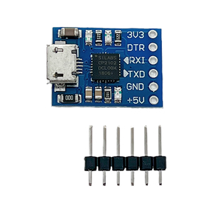 Módulo de Descarga UART TTL a Micro USB, Convertidor Serial de 6 Pines Popular OKY3411-2, CP2102 - Product Image 2