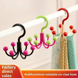 Gantungan <span class=keywords><strong>Organizer</strong></span> Sabuk, Rak Gantung Putar untuk Sabuk, Dasi, Tas, BH, Penghemat Ruang Gantungan Sabuk untuk Penyimpanan Lemari - Product Image 5