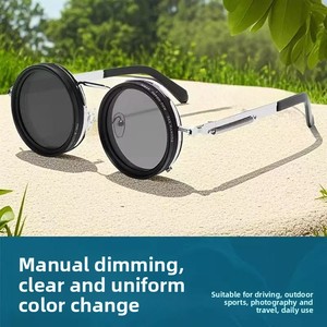 Nuevas Gafas de Sol ND de Marco Completo Ajustables Hechas a Mano para Uso Unisex, <span class=keywords><strong>Lentes</strong></span> Polarizadas, Diseño Creativo para Viajes y Actividades al Aire Libre - Product Image 3