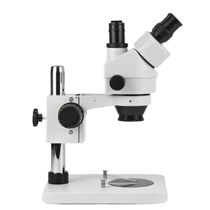 ST7045-T trinoculare microscopio Stereo <span class=keywords><strong>7</strong></span>-45x Zoom ingrandimento obiettivo ausiliario lente montabile sorgente luminosa montabile tubo TV - Product Image 5