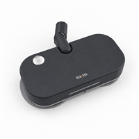 Pièces de prototype OEM personnalisées en plastique ABS noir, usinées CNC, pour boîtier de dispositif de nettoyage portable