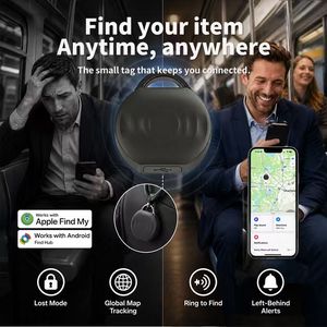 Rastreador Inteligente Universal con Certificación MFI, Impermeable, Llavero para Perros y Niños, Compatible con Android e iOS, Red de Localización Find My - Product Image 3