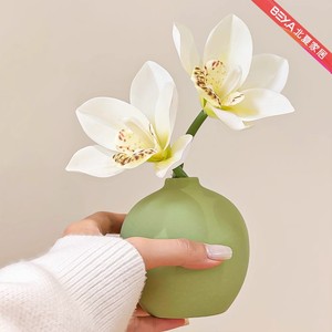 Artificial Cymbidium Flowers Silk Decorative Table <b>Ornament</b> For Home Wedding Props - Product Image 4