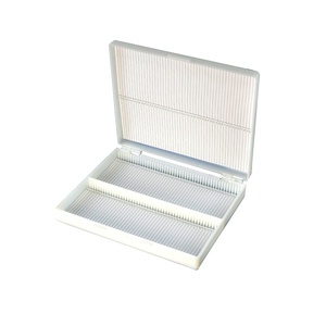 Boîte de rangement pour lamelles de pathologie en plastique DeGao, boîte de rangement pour lamelles de microscope, 1 à 100 emplacements, étui de rangement pour lamelles de laboratoire d'histologie et de pathologie en ABS - Product Image 4