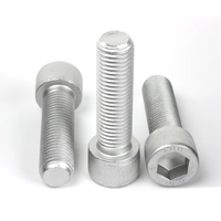 Vis à tête cylindrique à six pans creux métrique en acier allié DIN 912 Grade 10.9, revêtement Dacromet, filetage complet