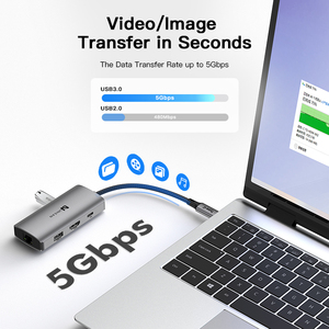 7 trong 1 đa chứ<span class=keywords><strong>c</strong></span> năng ADAPTER UHD 4K30hz mở rộng <span class=keywords><strong>USB</strong></span> <span class=keywords><strong>C</strong></span> <span class=keywords><strong>HUB</strong></span> với 5gbps USB3.0 truyền dữ liệu pd100w sạ<span class=keywords><strong>c</strong></span> nhanh SD/TF Khe <span class=keywords><strong>c</strong></span>ắm - Product Image 4