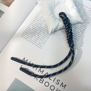 Portachiavi in Corda di Nylon Intrecciata Fatti a Mano in Vari Colori, Decorazioni per Borse da Donna, Portachiavi Macramè Boho per <span class=keywords><strong>Charm</strong></span> da Borsa - Product Image 1