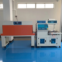 Máquina Selladora Automática Eléctrica en Forma de L, Túnel de Termoencogimiento para Película POF, para Cajas de Cosméticos, Alimentos y Bebidas Pequeñas