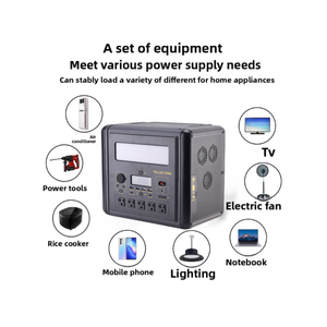 <b>Solar</b> <b>Generator</b> 1200W Large Capacity Portable Power Outdoor Camping Station With T1200 Lifepo4 Battery T1200 - Product Image 6