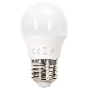 Bombilla LED G45 E27 3W 6500K, luz blanca fría, ahorro de energía, ideal para iluminación general y entornos de trabajo. - Product Image 3