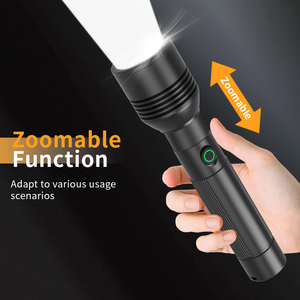 Tùy chỉnh khẩn cấp cắm trại cầm tay mạnh mẽ chiến thuật EDC Led đèn pin USB công suất cao sạc <span class=keywords><strong>Torch</strong></span> ánh sáng tầm xa - Product Image 3
