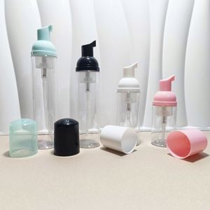 30ml 50ml 60ml PET Custom Cosmetic Packaging Cleanser Mousse Soap Facial Plastic Foam <b>Pump</b> <b>Bottle</b> Container - Product Image 3