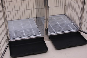 Attrezzatura veterinaria TOPVETMED cane gabbia di ICU modulare in acciaio inox 304 Pet gabbia di ossigeno terapia per <span class=keywords><strong>cani</strong></span> - Product Image 4