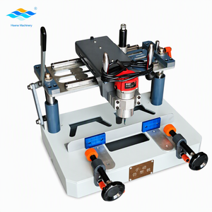 HISENA – Défonceuse manuelle pour perçage et fraisage de rainures avec moteur 1,5 kW pour profilés aluminium, UPVC et PVC - Product Image 1