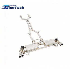ระบบท่อไอเสีย FlowTech SS304 แบบ Catback พร้อมวาล์วและหม้อพักเสียง สำหรับ Mercedes-AMG GLC 43 X253 C253 3.0T M276 China VI – ติดตั้งแบบ Direct Bolt-On - Product Image 4