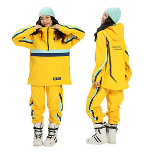 بدلة تزلج المرأة يندبروف ماء زوجين عاكسة التزلج سترة + فستان أطفال مع سروال داخلي الدافئة الرجال على الجليد المشي تسلق الجبال Skisuite - Product Image 1