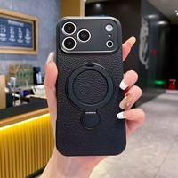Nouvelle Coque de Téléphone de Luxe 2026 en TPU avec Cadre Rotatif à 360 Degrés, Magnétique, Anti-Traces de Doigts, Anti-Huile et Antichoc