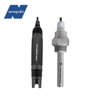 Compteur de conductivité électrique 0-2000uS/cm RS485 EC mètre sonde TDS capteur de salinité en acier inoxydable pour Test d'eau