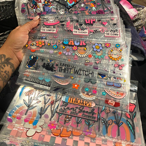 Transferts DTF personnalisés Résistance aux UV Autocollants de haute qualité Impression colorée Haute définition UV DTF pour gobelets - Product Image 3
