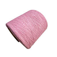 Fil mélangé 100 % coton OE de haute qualité pour tricot à la main, broderie, couture, tissage, motifs teints - Recyclé