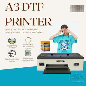 Impresora Digital A3 DTF Erasmart para Camisetas, Máquina de Impresión por Transferencia de Calor con Película PET, Impresora DTF para Camisetas, Pequeñas Empresas - Product Image 2
