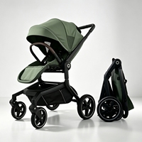 Kit de voyage complet Land Leopard KINGKONG pour bébé, poussette avec siège auto, pliable, capacité de charge de 20 kg, pour les enfants de 0 à 3 ans