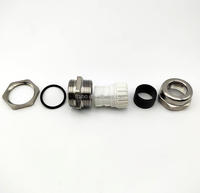 FRB FRB.HSM Prensaestopas de latón de baja tensión M63~M88 37mm~70mm con roscas métricas/G/PG/NPT, impermeable IP68 para protección de cables eléctricos