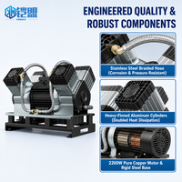 Pompe à vide à piston alternatif sans huile KAIMENG KMPP500V 660L/min 3HP 220V -99kPa pour l'automatisation de l'emballage alimentaire