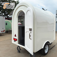 Remorque alimentaire en forme de dôme, cuisine mobile, camion de restauration entièrement équipé, chariot alimentaire, couleur, taille et équipement personnalisables