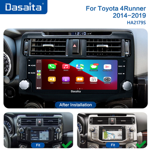 Dasaita vivid13 xe Đài phát thanh <span class=keywords><strong>stereo</strong></span> Carplay Android Màn hình điều hướng đài phát thanh Máy nghe nhạc âm thanh đa phương tiện đầu đơn vị cho 4 Á hậu 2010-2019 - Product Image 3