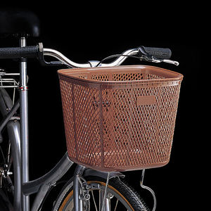 Panier de vélo avant tressé léger SUNNYWHEEL 340x245x260mm pour vélos de ville 24-26 pouces, modèle durable et amovible à suspendre - Product Image 2