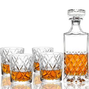Bouteille de <span class=keywords><strong>vin</strong></span> carrée sans plomb de luxe Offre Spéciale, <span class=keywords><strong>Lot</strong></span> en <span class=keywords><strong>verre</strong></span> de whisky, décanteur, conteneur d'alcool, verseur, Carafe 850ML - Product Image 3