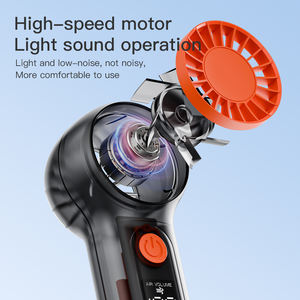 Mini Ventilador Portátil Recargable de 1200mAh, Carga Rápida USB 5V, Plegable y Portátil, Bajo Ruido de 5W, para Oficina, Exteriores y Autocaravanas - Product Image 4