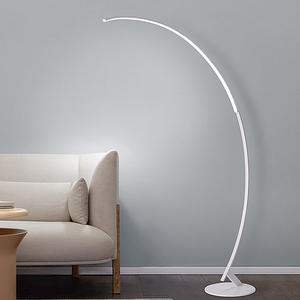 Trang trí nội thất phòng ngủ điều khiển từ xa Dimmable LED hiện đại góc sàn đèn với bảng đứng ánh sáng - Product Image 2