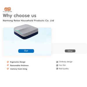 Coussin en mousse à mémoire de forme YUE RISE de 6 cm d'épaisseur, à rebond lent, avec soutien zoné et soulagement de la pression, idéal pour la <span class=keywords><strong>méditation</strong></span> et le confort lors de longues sessions assises - Product Image 3