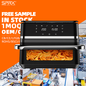 หม้อทอดไร้น้ำมันขนาดใหญ่ 12 ลิตร หน้าจอดิจิตอล พร้อมหน้าต่างมองเห็นได้ เหมาะสำหรับการอบ ย่าง และทอด - Product Image 1