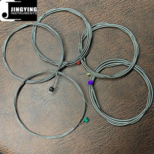 2024 Jingying Music Guitar <strong>Strings</strong>,Wholesale Aluminum Foil Bagged Colored End <strong>Ball</strong> 5-<strong>strings</strong> Electric Bass Guitar <strong>Strings</strong> - Product Image 2