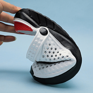 Sandales plates légères pour hommes avec logo personnalisé, <span class=keywords><strong>chaussures</strong></span> d'eau de plage, sabots en EVA pour la randonnée et le camping - Product Image 6